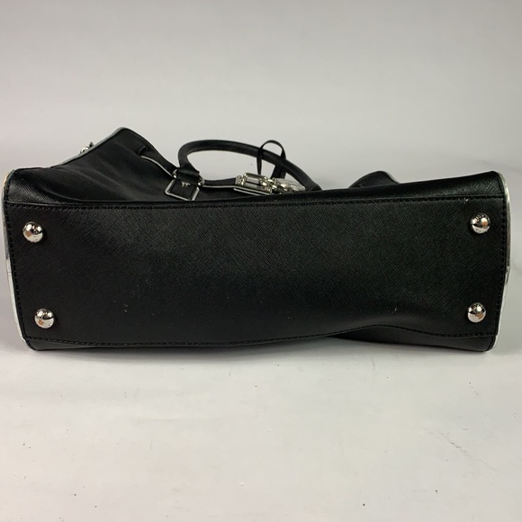 Michael Kors LG Blk Hamilton Specchio Leather Tote - Picture 6 of 11